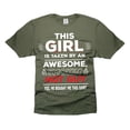 thumbnail image 1 of This Girl Is taken By An Awesome Smokin' HOT Guy Shirt Funny Girlfriend Shirt Valentine's Day Gift (Small Military Green), 1 of 6