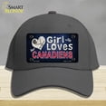 thumbnail image 1 of This Girl Loves Her Canadiens Novelty License Plate Hat Cotton Charcoal, 1 of 1