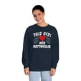 thumbnail image 1 of This Girl Loves Her Rottweiler-For Women Dogs Lover Long Sleeve Shirt, 1 of 3