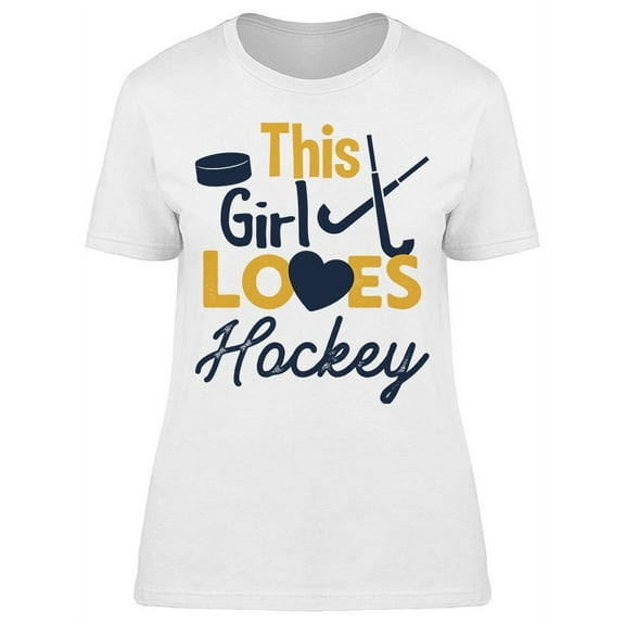 This Girl Loves Hockey Women's T-shirt