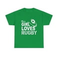 thumbnail image 1 of This Girl Loves Rugby Funny T-Shirt, 1 of 4