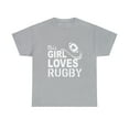 thumbnail image 1 of This Girl Loves Rugby Funny T-Shirt, 1 of 4