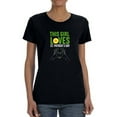 thumbnail image 1 of This Girl Loves St. Patrick Day Graphic Women Black T-Shirt, Female Medium, 1 of 4