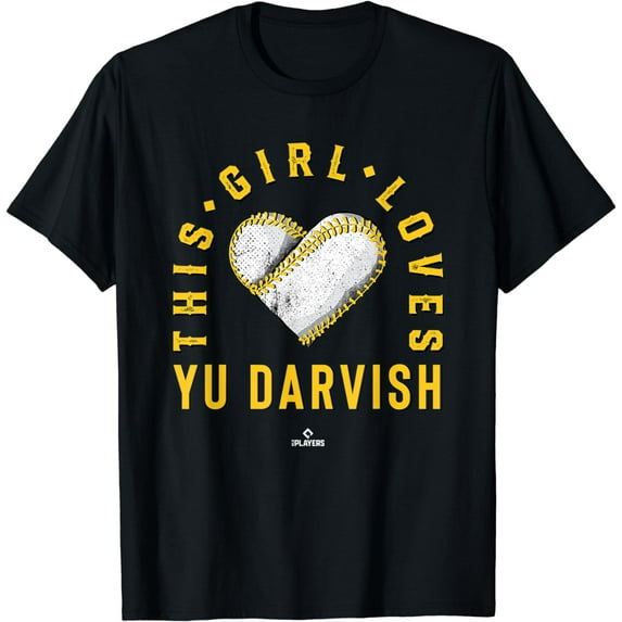 This Girl Loves Yu Darvish Yu Darvish San Diego MLBPA T-Shirt