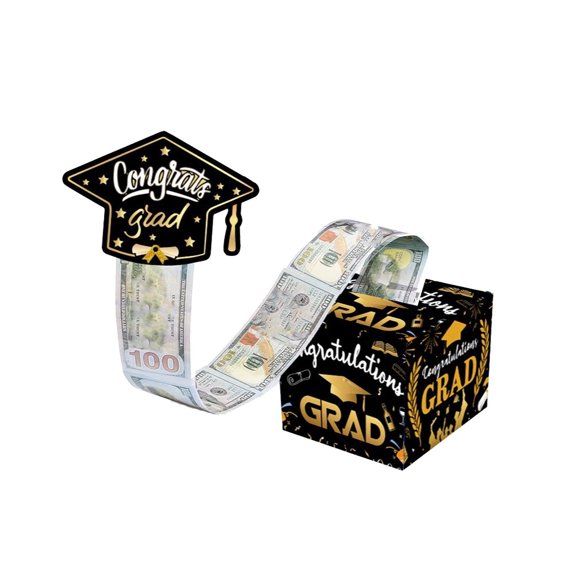 This Graduation Surprise Rope Game Complete with A Built In Wallet is the Perfect Choice for Graduation Party Celebrations. Event & Party Happy Day!