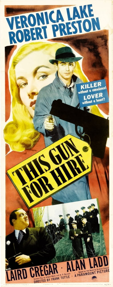 This Gun For Hire Canvas Art -  (11 x 17)