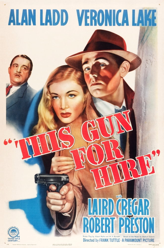 This Gun For Hire Canvas Art -  (24 x 36)