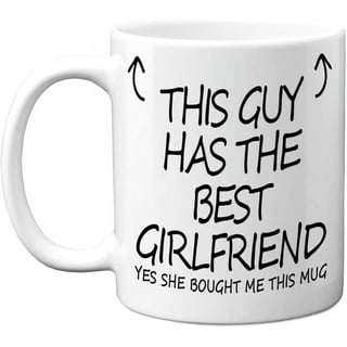 I Only Have Eyes For Him Boyfriend Husband Men Gift Idea Funny Quote Slogan Coffee  Mug by Jeff Creation - Pixels
