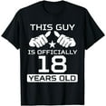thumbnail image 1 of This Guy Is Officially 18 Years Old 18th Birthday T-Shirt, 1 of 4