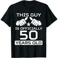 This Guy Is Officially 50 Years Old 50th Birthday TShirt