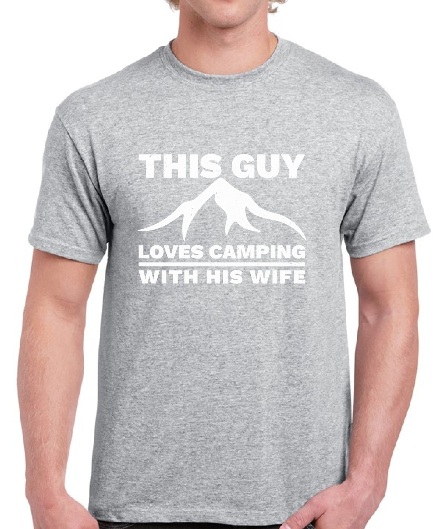 Camping T Shirt This Guy Loves Camping With His Wife Gift Camping T Shirt This Guy Loves Camping With His Wife Gift