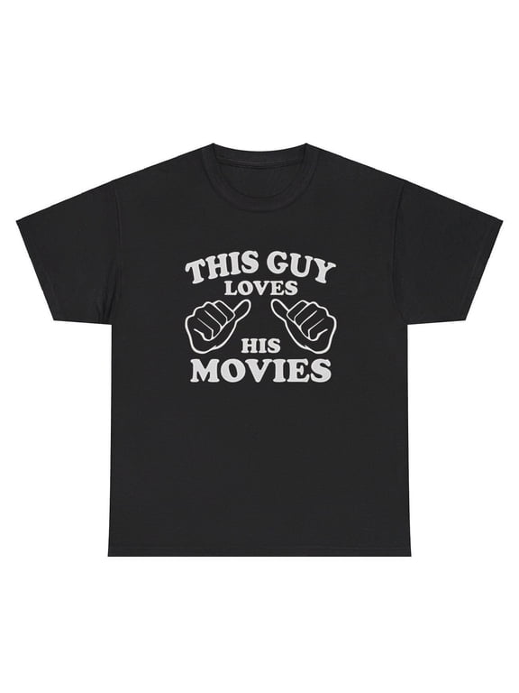 This Guy Loves His Moves Dancing Dancer Hobby Graphic Design For Everyday Style T-Shirt, Size S-5XL