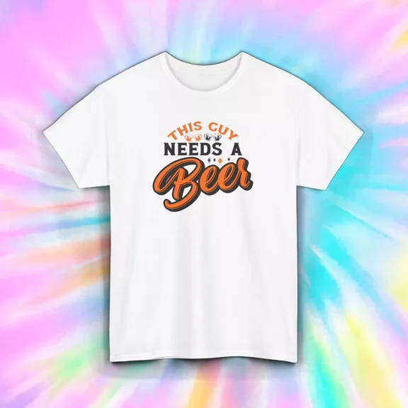 This Guy Needs a Shirt Funny Party Gift Men T-Shirt