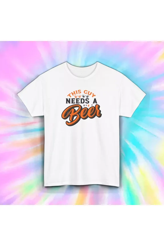 This Guy Needs a Shirt Funny Party Gift Men T-Shirt