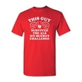 thumbnail image 1 of This Guy Survived The ALS Ice Bucket Challenge Adult T-Shirt Tee, 1 of 2