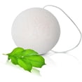 thumbnail image 1 of Organic Konjac Facial Sponge – Simply White | Gentle Exfoliating Scrubbie for Sensitive Skin | Plant-Based, Vegan, Biodegradable, Daily Pore Cleanser, 1 of 4