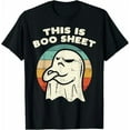 thumbnail image 1 of This Is Boo Sheet Ghost Retro Halloween Costume Men Women T-Shirt tee, 1 of 4