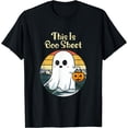 thumbnail image 1 of This Is Boo Sheet Ghost Retro Halloween Costume T-Shirt, 1 of 3