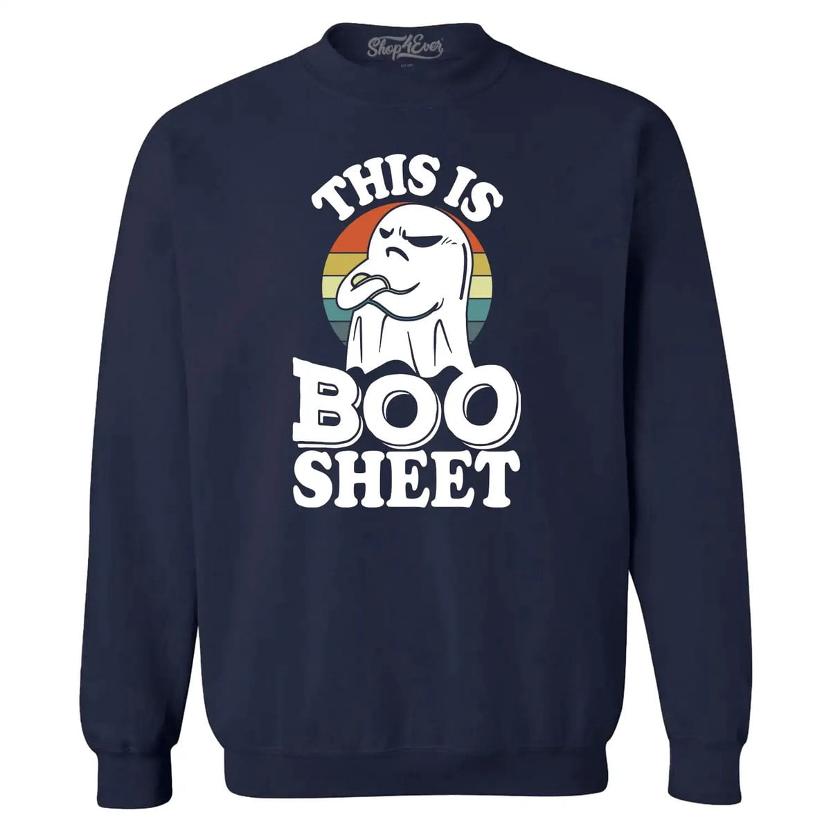 Waman Boo This Is Boo Sheet Halloween Ghost Sweatshirt - Walmart.com