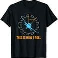 thumbnail image 1 of This Is How I Roll Airplane Pilot Shirt Aviation T-Shirt, 1 of 4