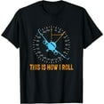 thumbnail image 1 of This Is How I Roll Airplane Pilot Shirt Aviation T-Shirt, 1 of 4