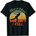 thumbnail image 1 of This Is How I Roll Bowling | Vintage Pin Ball Bowler Player T-Shirt, 1 of 3