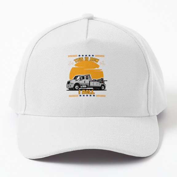 This Is How I Roll Farmer Baseball Cap, Farming Graphic Design, Classic Hat Style