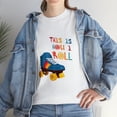 thumbnail image 1 of This Is How I Roll Roller Skate Funny Vintage T-Shirt, 1 of 2
