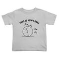 thumbnail image 1 of This Is How I Roll Science Funny Toddler T-Shirts for Boys Girls (Gray, Youth XL), 1 of 5