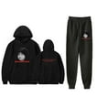 thumbnail image 1 of This Is How Tomorrow Moves Hoodie Jogger Pant 2 Piece Set Unisex Sweatshirt Sweatpant Suit, 1 of 2