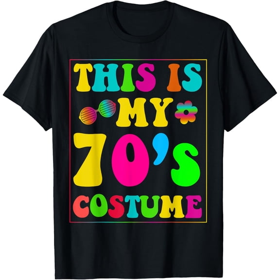 This Is My 70s Costume 1970s Born Birthday Seventies Love T-Shirt
