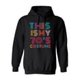 thumbnail image 1 of This Is My 70s Costume Hoodie Women -Image by Shutterstock, Female 3X-Large, 1 of 4