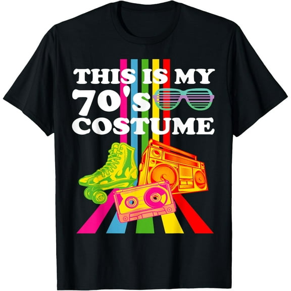 This Is My 70s Costume Party Tee Outfit Gift Seventies Retro T-Shirt