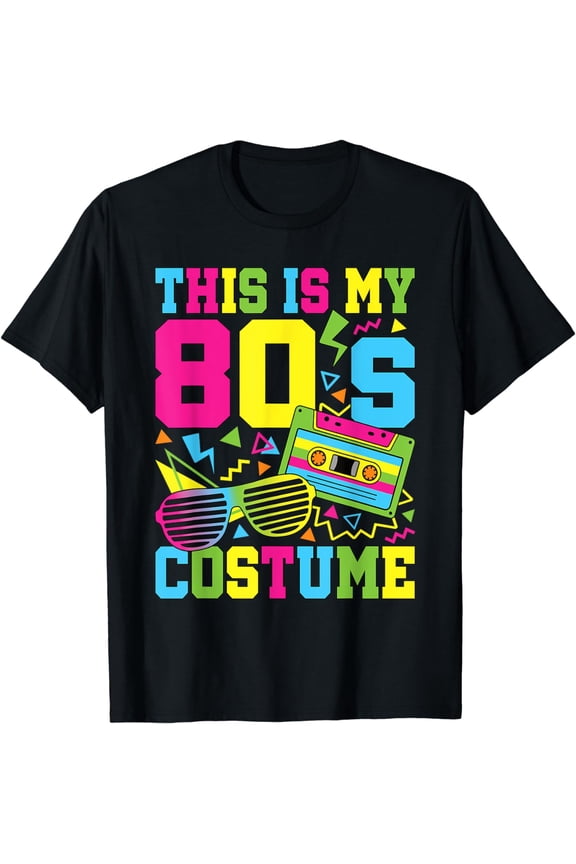 This Is My 80's Costume 1980 80s Party Outfit T-Shirt