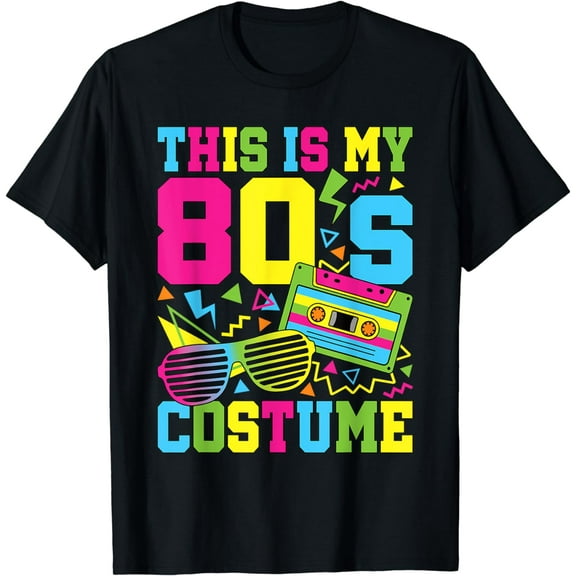 This Is My 80's Costume 1980 80s Party Outfit T-Shirt