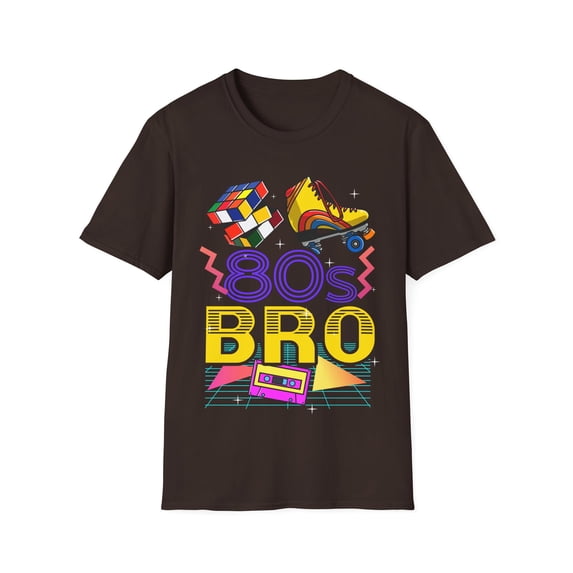 This Is My 80s Bro Novelty Men Women Kids Unisex Softstyle T-Shirt