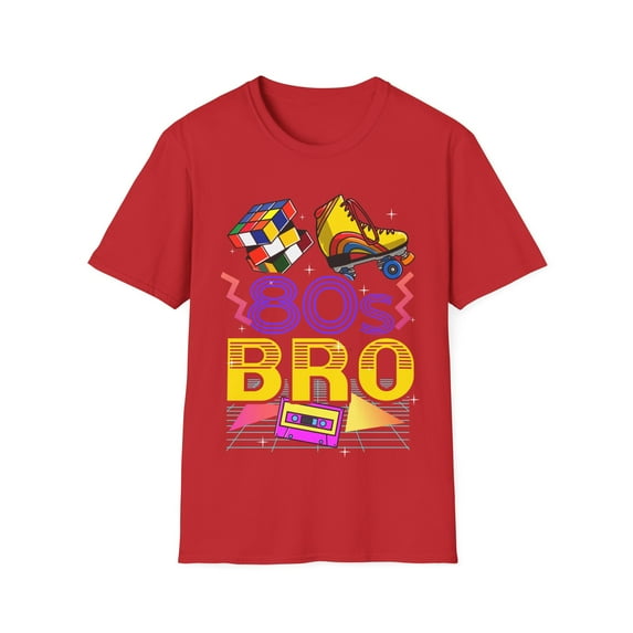 This Is My 80s Bro Novelty Men Women Kids Unisex Softstyle T-Shirt