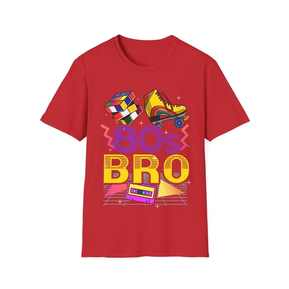 This Is My 80s Bro Novelty Men Women Kids Unisex Softstyle T-Shirt