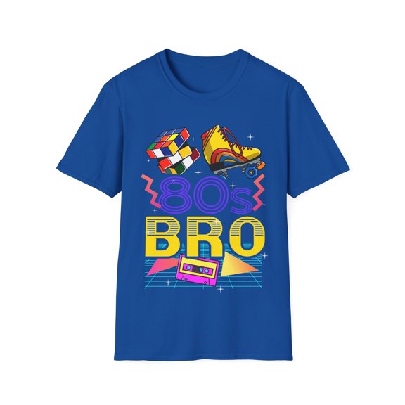 This Is My 80s Bro Novelty Men Women Kids Unisex Softstyle T-Shirt