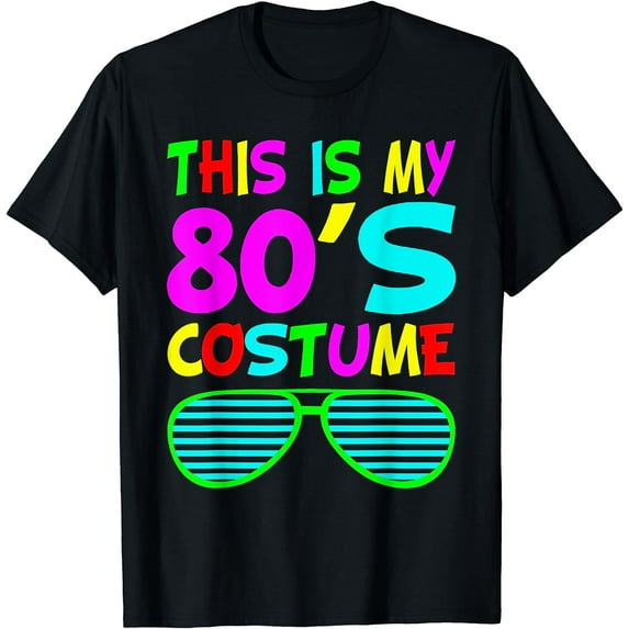 This Is My 80s Costume T-Shirt 80's 90's Party T-Shirt T-Shirt