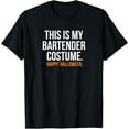 thumbnail image 1 of This Is My Bartender Costume Funny Halloween T-Shirt, 1 of 4