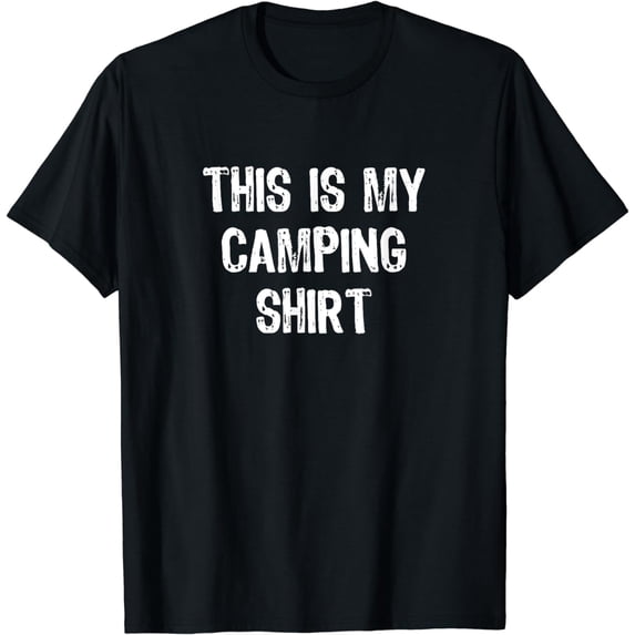 This Is My Camping Shirt Funny Camper T-Shirt Christmas T-Shirt