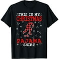 thumbnail image 1 of This Is My Christmas Pajama Funny Ice Hockey Xmas Boys Gift T-Shirt, 1 of 3