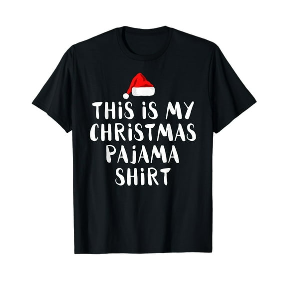 This Is My Christmas Pajama Shirt Funny T-Shirt