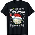 thumbnail image 1 of This Is My Christmas Pajama Shirt Volleyball Sport Xmas T-Shirt, 1 of 3