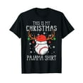 thumbnail image 1 of This Is My Christmas Shirt Baseball Xmas Sports Boys Men T-Shirt, 1 of 5