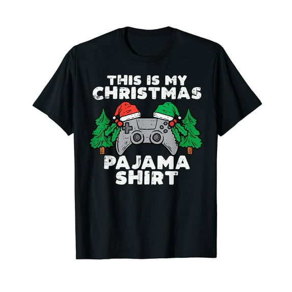 This Is My Christmas Shirt Video Games Boys Men Xmas Youth T-Shirt