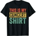 thumbnail image 1 of This Is My Concert Funny Music Lover Musical Musician Women T-Shirt, 1 of 3