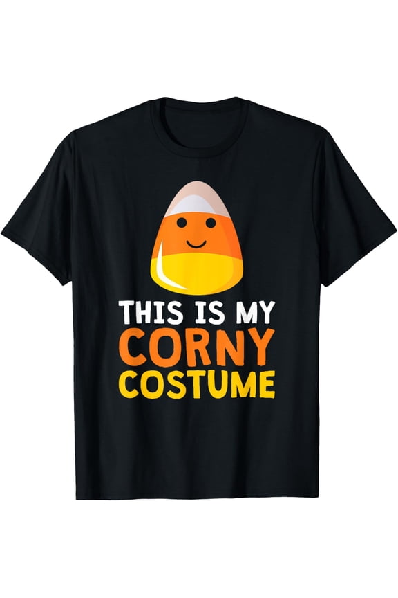 This Is My Corny Costume Funny Candy Corn Halloween T-Shirt