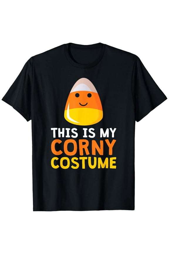 This Is My Corny Costume Funny Candy Corn Halloween T-Shirt